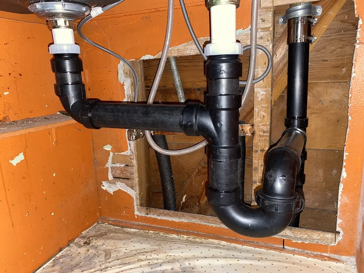 Professional Repiping Services equipment and tools on the job in Larkspur